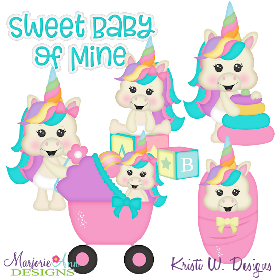 Sweet Baby Of Mine SVG Cutting Files Includes Clipart - Click Image to Close